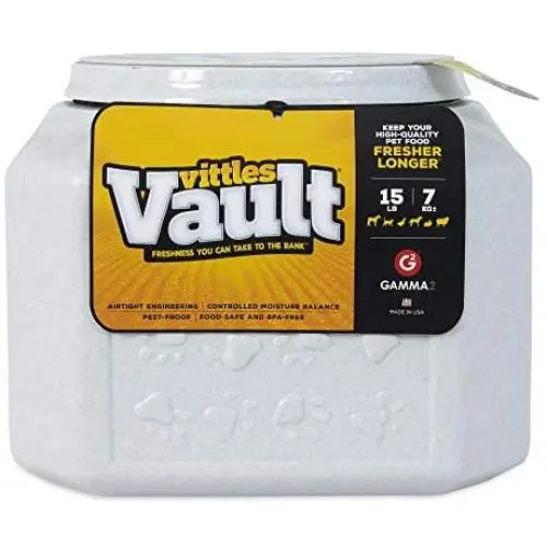 Gamma2 Vittles Vault Outback 15 lb Airtight Pet Food Storage Container Gamma2 Vittles Vault Outback 15 lb Airtight Pet Food Storage Container