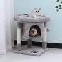 BEWISHOME Cat Tree Cat House Cat Condo with Sisal Scratching Posts, Plush Perch, Cat Tower Furniture Cat Bed Kitty Activity Center Kitten Play House BEWISHOME Cat Tree Cat House Cat Condo with Sisal Scratching Posts, Plush Perch, Cat Tower Furniture Cat Bed Kitty Activity Center Kitten Play House