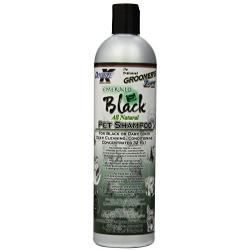 Groomers Edge Emerald Black Dog and Cat Shampoo, 16-Ounce