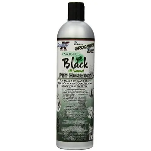 Groomers Edge Emerald Black Dog and Cat Shampoo, 16-Ounce Groomers Edge Emerald Black Dog and Cat Shampoo, 16-Ounce