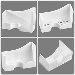 Honoson 8 Pieces Pet Fountain Foam Filter Replacement Pre Foam Replacement Filters Replacement Foam Filter with 2 Pieces Holder Pre-Filters Compatible with PETKIT EVERSWEET
