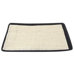 MJEMS Cat Scratchers Mat,Protect Furniture Desk Leg/Carpets and Sofas，Cat Scratching, Natural Sisal Cat Scratch Pad,Gifts for Cat,Kitten, Horizontal Cat Floor Scratching Pad Rug,Size 2