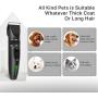 RegeMoudal Dog Clippers Professional Dog Grooming Kit Cordless Pet Grooming Clippers Quiet Dog Trimmer Rechargeable Pet Hair Clippers with 4 Comb Guides, 1 Nail Clippers for Thick Coats Dogs Cats Pets