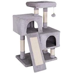 Dibea Cat Scratching Post Climbing Tree Height 80 cm