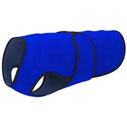 DOGZSTUFF Dog Cooling Vest. Lightweight Jacket with Evaporative Cool Microfiber Technology, UV Protection Shirt, Sizing for Small, Medium and Large Dogs