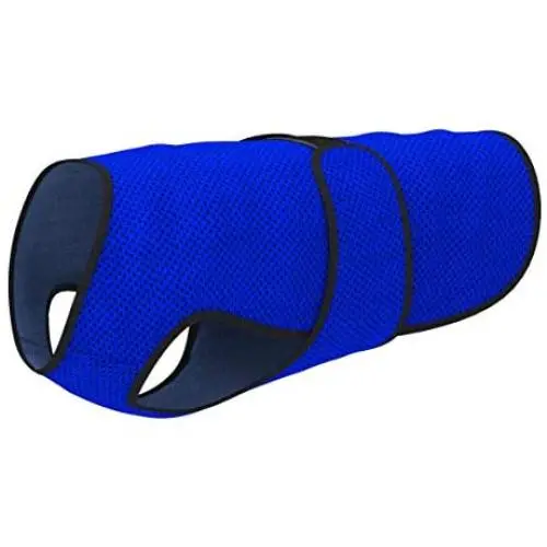 DOGZSTUFF Dog Cooling Vest. Lightweight Jacket with Evaporative Cool Microfiber Technology, UV Protection Shirt, Sizing for Small, Medium and Large Dogs DOGZSTUFF Dog Cooling Vest. Lightweight Jacket with Evaporative Cool Microfiber Technology, UV Protection Shirt, Sizing for Small, Medium and Large Dogs
