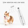 Peteme Dog Nail Clippers,2-Speed Dog Nail Grinder Electric Pet Nail Trimmer Portable and Rechargeable Painless Paw Grooming for Small Medium Large Dogs & Cats