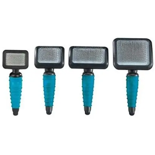 Professional Ergonomic Slicker Brushes for Dogs Dog Grooming Brush Choose Size(Brush - xSmall)