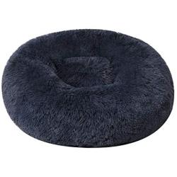 BinetGo Dog Bed Cat Bed Cushion Bed Faux Fur Donut Cuddler for Dog Cat Joint-Relief and Improved Sleep – Machine Washable, Waterproof Bottom