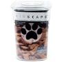 Airscape Pet Food and Treat Storage Container - Patented Airtight Lid Preserves Food Freshness - Clear Plastic - 64 fl. oz