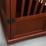 Casual Home Wooden Medium Pet Crate, End Table, Walnut