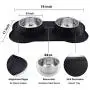 Pet Deluxe Dog Bowls Stainless Steel Dog Bowl with Non Spill Skid Resistant Silicone Mat 24/54 oz Double Pet Bowls Feeder Bowl for Dogs Cats and Pets Pet Deluxe Dog Bowls Stainless Steel Dog Bowl with Non Spill Skid Resistant Silicone Mat 24/54 oz Double Pet Bowls Feeder Bowl for Dogs Cats and Pets