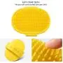 PRIDEEP Dog Grooming Brush 2 Pack, Pet Shampoo Bath Washing Brush Soothing Massage Rubber Comb Dog Brush with Adjustable Ring Handle Suitable for Long Short Haired Dogs and Cats PRIDEEP Dog Grooming Brush 2 Pack, Pet Shampoo Bath Washing Brush Soothing Massage Rubber Comb Dog Brush with Adjustable Ring Handle Suitable for Long Short Haired Dogs and Cats