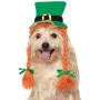 Rubies Costume Co St. Pattys Day Girl Pet Costume Hat with Braids, Medium/Large