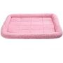 OCSOSO O&C Pet Lodge Fleece Crate Bed.