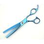LILYS PET Professional PET Grooming Scissors Kit,Coated Titanium,Sharp and Strong Stainless Steel Blade for Dogs Cats Hair Cutting,3 Pieces of Scissors with a Comb and a Case