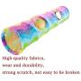 SZMYLED Interactive Pet Tubes with Fun Balls and Crinkle Peep Hole,Colorful Collapsible Cat Tunnel Toys, Indoor Tunnel Funny Kitten Toy with Sound Paper for Pet Cat