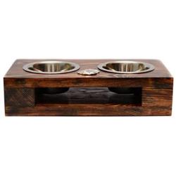 English Bulldog, a Dogs Bowl with a Relief from ArtDog