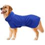 Geyecete Dog Bathrobe Soft Super Absorbent Luxuriously 100% Microfiber Dog Drying Towel Robe with Belt,Dog Drying Coat -Dry Fast Dog Bag - Dog Bathrobe Towel