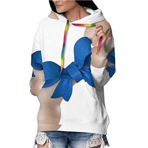Cute Doodle Houses on Blackboard -.- -,Womens Pullover Hoodies with Big Pocket House S