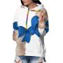 Cute Doodle Houses on Blackboard -.- -,Womens Pullover Hoodies with Big Pocket House S
