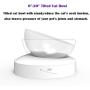 JiangYan-US Raised Cat Bowls 0°-20° Tilted Cat Food Water Bowl, Elevated Cat Bowls Feeder Dish Stress-Free Suit for Cats Small Dogs