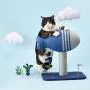 PETKIT Cat Scratching Post with 2 Cat Teasers Toys, Cute Cat Interactive Toys Scratcher Post with Nature Rope PETKIT Cat Scratching Post with 2 Cat Teasers Toys, Cute Cat Interactive Toys Scratcher Post with Nature Rope