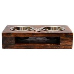 Chinese Crested Dog, a Dogs Bowl with a Relief from ArtDog