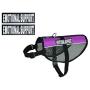 Emotional Support Service Dog mesh Vest Harness Cool Comfort. Purchase Comes with 2 Reflective Emotional Support Removable Patches. Please Measure Your Dog Before Ordering (Girth 11-14'', Purple)