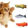 Sarahair Pet Cat Catnip Toy, Pet Cat Kitten Interactive Plush Mint Fish Toy Gift Sarahair Pet Cat Catnip Toy, Pet Cat Kitten Interactive Plush Mint Fish Toy Gift