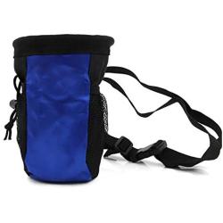 QERNTPEY Dog Treat Pouch for Training Dog Treat Waist Pouch Bag Hands Free Pet Dog Training Waist Bag with Drawstring Pocket Pet Training Bag Easily Carries Pet Toys, Kibble, Treats