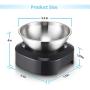 Elevated Cat Bowl, Cat and Small Dog Food Bowl Stand, 15° Tilted Raised Cat Food and Water Bowls, Stainless Steel Cat Food Bowls, Non Slip No Spill, Healthy Eating Posture and Ergonomics for Pets