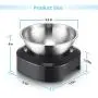 Elevated Cat Bowl, Cat and Small Dog Food Bowl Stand, 15° Tilted Raised Cat Food and Water Bowls, Stainless Steel Cat Food Bowls, Non Slip No Spill, Healthy Eating Posture and Ergonomics for Pets Elevated Cat Bowl, Cat and Small Dog Food Bowl Stand, 15° Tilted Raised Cat Food and Water Bowls, Stainless Steel Cat Food Bowls, Non Slip No Spill, Healthy Eating Posture and Ergonomics for Pets