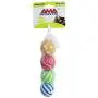 Squeaker Tennis Balls for New Puppy,Small Dog,cat Fetch,Exercise,Toys 4 Balls Pack (2.0Inch Small)