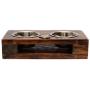 Bouvier, Flanders Cattle Dog, a Dogs Bowl with a Relief from ArtDog