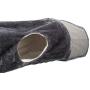 Royal Pet Club Cuddly Condos Gray, Joined by Tunnel, Sisal Scratching Surface Gray (43000)