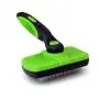 Wentros Self Cleaning Slicker Brush,Gently Removes Loose Undercoat, Mats and Tangled Hair, Deshedding Grooming Tool for Dog Cat and Pets (Green) Wentros Self Cleaning Slicker Brush,Gently Removes Loose Undercoat, Mats and Tangled Hair, Deshedding Grooming Tool for Dog Cat and Pets (Green)