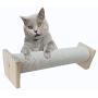 ZARYIEEO Cat Scratching Post, Cage Mounted Cat Activity Tree, Cat Furniture, Claw Scratcher Post Covered with Natural Sisal Rope, Cat House Accessory Scratching Pole for Kitten