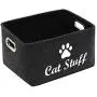 Geyecete Dog Apparel & Accessories/Dog Toys/Pet Supplies Storage Basket/Bin with Handles, Collapsible & Convenient Storage Solution for Office, Bedroom, Closet, Toys, Laundry Geyecete Dog Apparel & Accessories/Dog Toys/Pet Supplies Storage Basket/Bin with Handles, Collapsible & Convenient Storage Solution for Office, Bedroom, Closet, Toys, Laundry