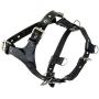 Genuine Leather Dog Harness Large 28''-35'' Chest, 1.3'' Wide Adjustable Straps
