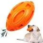 WLHOPE Squeaky Dog Chew Ball Dog Rubber Football Toy for Cast Throwed Training of Medium and Large Dogs Help Dogs Relieve Boredom and Regulate Emotions (Orange) WLHOPE Squeaky Dog Chew Ball Dog Rubber Football Toy for Cast Throwed Training of Medium and Large Dogs Help Dogs Relieve Boredom and Regulate Emotions (Orange)