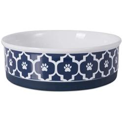 Bone Dry Lattice Collection Pet Bowl & Canister