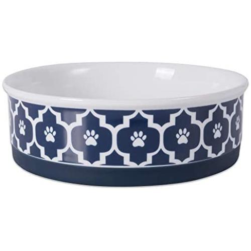 Bone Dry Lattice Collection Pet Bowl & Canister