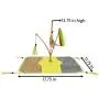 Kitty City SP-0778-CS01 Wobble Play Mat, Cat Toy, Scratching Mat, Cat Scratching Toy, Large Kitty City SP-0778-CS01 Wobble Play Mat, Cat Toy, Scratching Mat, Cat Scratching Toy, Large