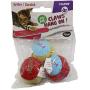 Aime Burlap Balls Cat Toy - Pack of 3