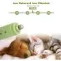 INST Valentines Day Gifts Dog Nail Grinder Kit with 2 LED Light & 2 Grinding Wheels 3-Speeds LED Dog Nail Trimmer Painless Paws Grooming & Smoothing for Small Medium Large Dogs & Cats Low Noise