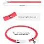 BSEEN Led Dog Collar USB Rechargeable Glowing Pet Safety Collars Water Resistant Light up Cut to resize to fit 11''-27'' for Small, Medium, Large Dogs BSEEN Led Dog Collar USB Rechargeable Glowing Pet Safety Collars Water Resistant Light up Cut to resize to fit 11''-27'' for Small, Medium, Large Dogs