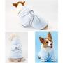 Pet Bathrobe, Dog Bath Towel Microfiber Fast Drying Super Absorbent Dog Pajamas with Hooded Dog Coats for Small Medium Dog Cat