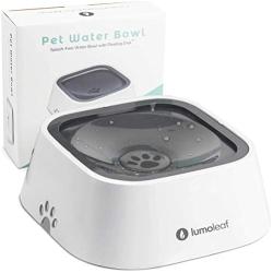 LumoLeaf No Spill Dog Water Bowl + Dog Water Bottle, No-Spill& No-Leak Travel Accessories for Walking, Hiking and Traveling.