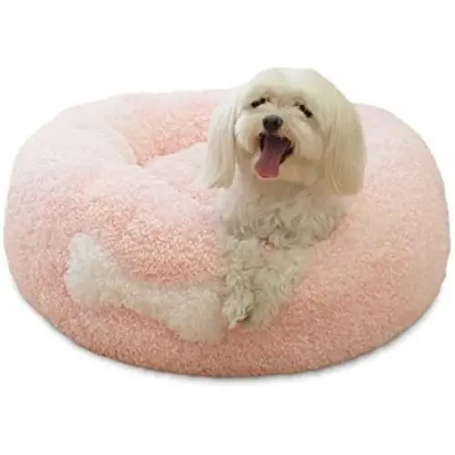 Creation Core Fluffy Super Soft Pink Pet Dog Puppy Cat Bed Nest Creation Core Fluffy Super Soft Pink Pet Dog Puppy Cat Bed Nest